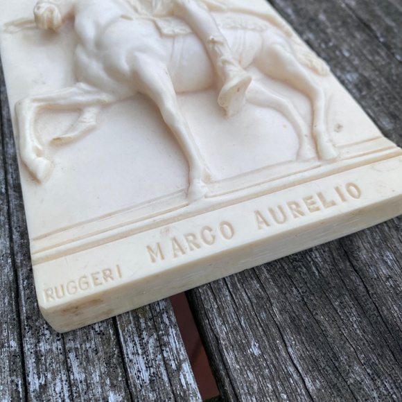 Vintage Ruggeri Marco Aurelio art piece - Picture 2 of 7